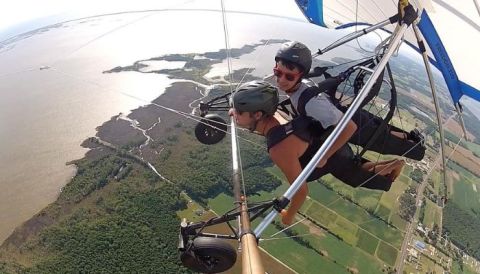 Gliding Through The Wide-Open Sky Is A Magical North Carolina Adventure That Will Light Up Your Soul