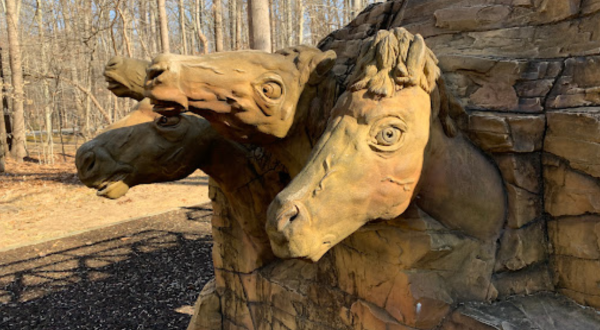 There’s A Hidden Horse Racing-Themed Playground In Maryland