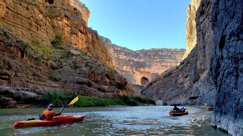 Paddling Through The Hidden Santa Elena Canyon Is A Magical Texas Adventure That Will Light Up Your Soul