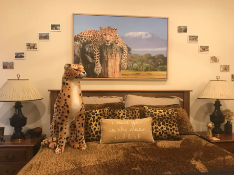 There's A Safari-Themed Airbnb In Texas And It's Just Like Spending The Night In The Jungle