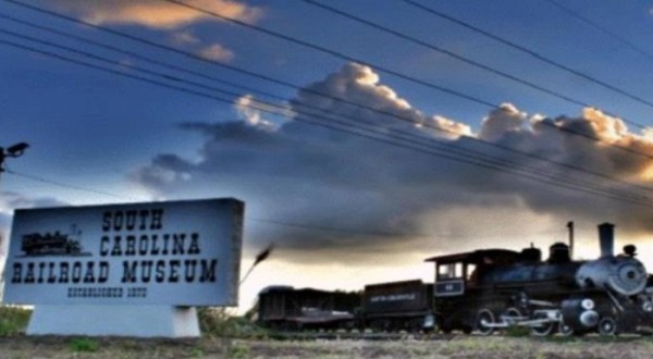 Enjoy A Scenic Train Ride And Eat A BBQ Dinner At This Little-Known South Carolina Railroad Museum