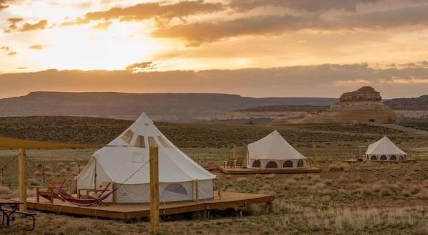 Spend The Night In A Glamping Tent At This Unique Utah Glampground