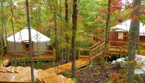 Wildwater Chattooga In South Carolina Has A Yurt Village That's Absolutely To Die For