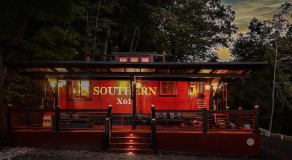 Spend The Night In An Historic Train With Accomodations Near This Little-Known Historic North Carolina Railway Grade