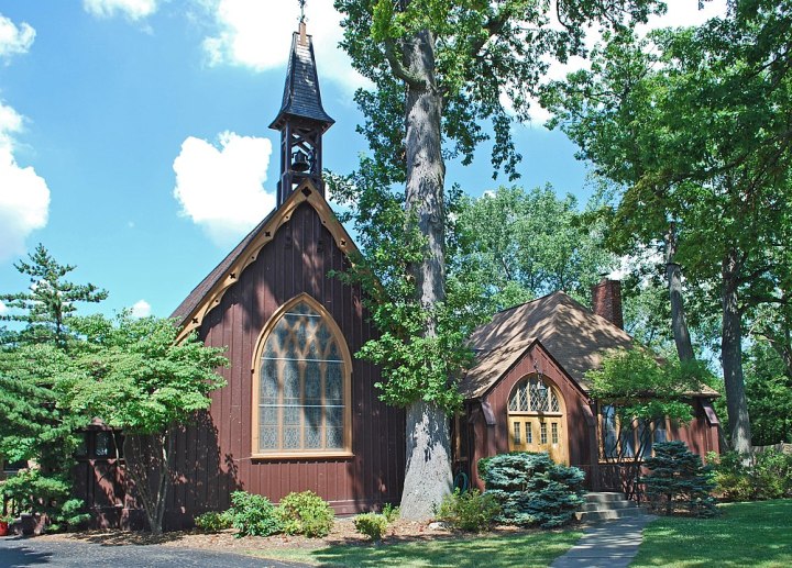 Historic Church Grosse IIe Michigan