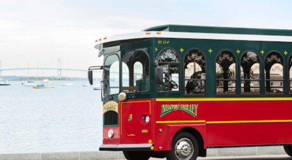 Experience History Aboard A Guided Trolley Tour Of Newport, Rhode Island