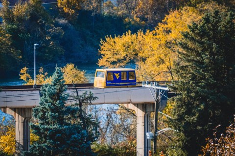 Not Many People Know That You Can Take A Ride On A Historically Unique Rapid Transit System In West Virginia