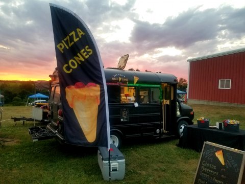 Enjoy Delicious Pizza In A Cone At This One-Of-A-Kind Food Truck In Connecticut