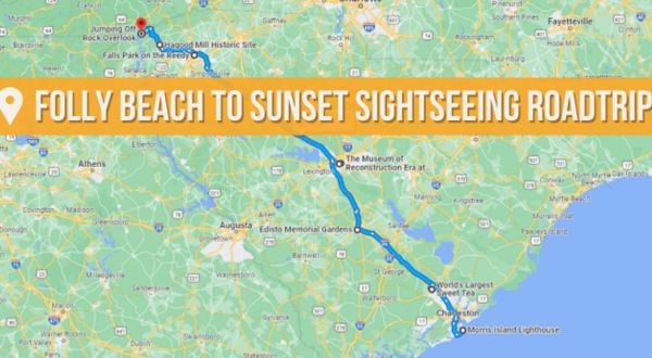 The Most Affordable South Carolina Road Trip Takes You To 9 Stunning Sites For Under $100