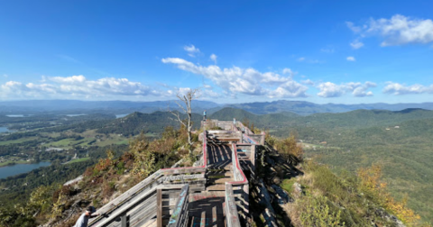 Take A Hidden Staircase To An Georgia Overlook That’s Like The Famous Stairway to Heaven