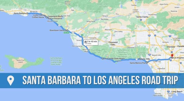 The 7 Best Stops On A Road Trip From Santa Barbara To Los Angeles