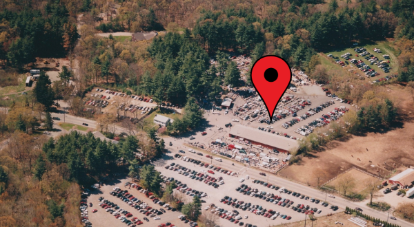 This Massachusetts Flea Market Covers 13.5-Acres With Hundreds Of Merchants On-Site