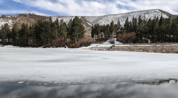 The State Park In New Mexico That Transforms Into An Ice Palace In The Winter