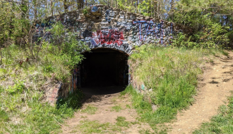 This Fascinating Massachusetts Prison Camp Has Been Abandoned And Reclaimed By Nature For Decades Now