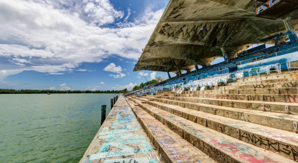 This Fascinating Florida Stadium Has Been Abandoned And Reclaimed By Nature For Decades Now