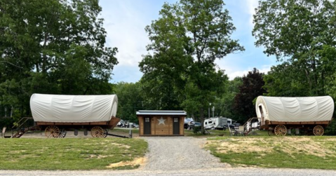 This Covered Wagon Campground In Virginia Is A Wonderfully Unique Overnight Adventure