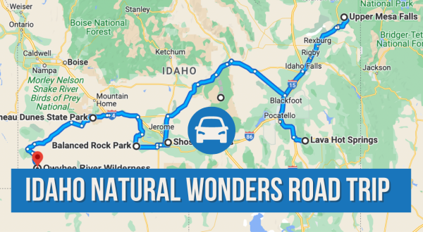 This Scenic Road Trip Takes You To 7 Natural Wonders Of Idaho