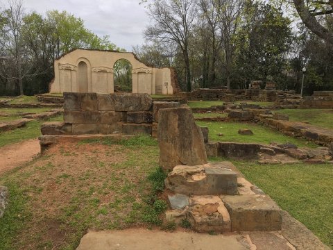 Explore The Ruins Of This Former Capitol Building In Alabama