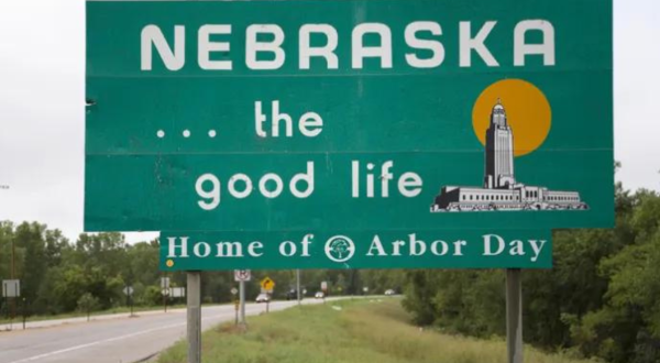The Best Sight In The World Is Actually A Road Sign That Says Welcome To Nebraska