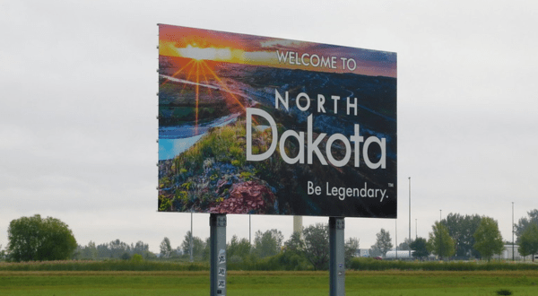 The Best Sight In The World Is Actually A Road Sign That Says Welcome To North Dakota