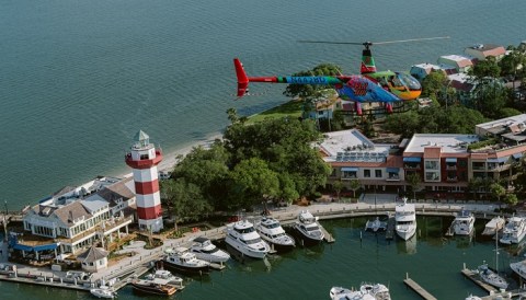 Explore An Island From 700 Feet Above On This Helicopter Ride In South Carolina