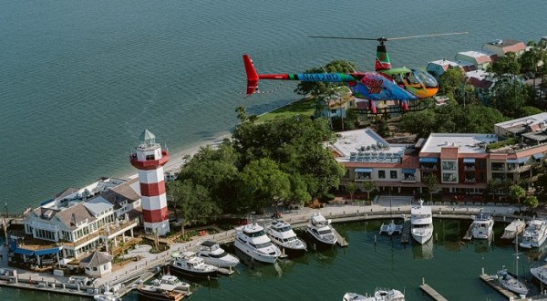 Explore An Island From 700 Feet Above On This Helicopter Ride In South Carolina