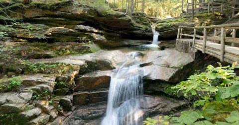New Hampshire’s Scenic Waterfall Loop Will Take You To 9 Different Waterfalls
