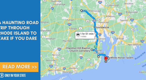 A Haunting Road Trip Through Rhode Island To Take If You Dare