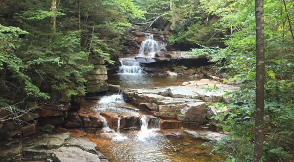There Are More Waterfalls Than There Are Miles Along This Beautiful Hiking Trail In New Hampshire