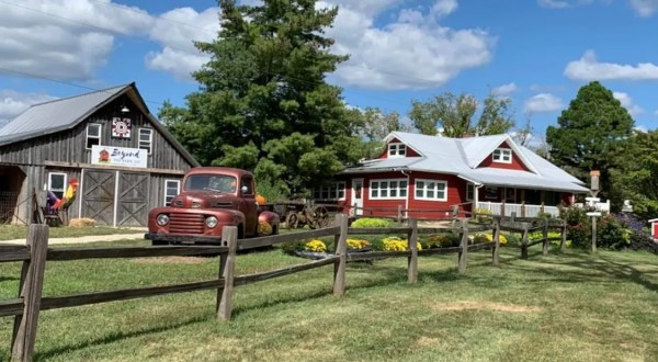 You Can Rent An Entire Farmhouse At A Petting Zoo In Loose Creek, Missouri For Around $161 Per Night