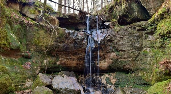 A Bit Of An Unexpected Natural Wonder, Few People Know There Are Waterfalls Hiding In Louisiana