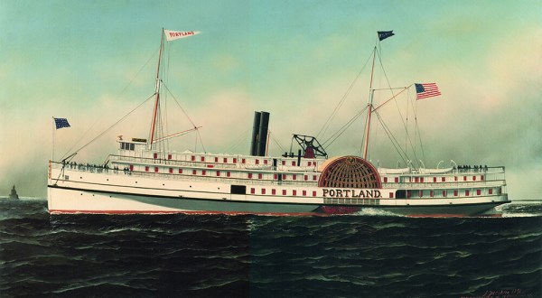Few People Know About The Steamship Hiding Somewhere Off The Coast Of Massachusetts