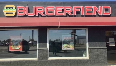 You'll Barely Be Able To Take A Bite Of The Massive Burgers At BurgerFiend In Iowa