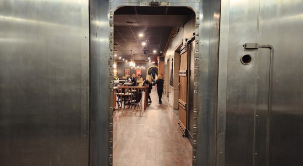 Dine Inside A Former Bank Vault At This Elegant Italian Restaurant In Danville, Kentucky
