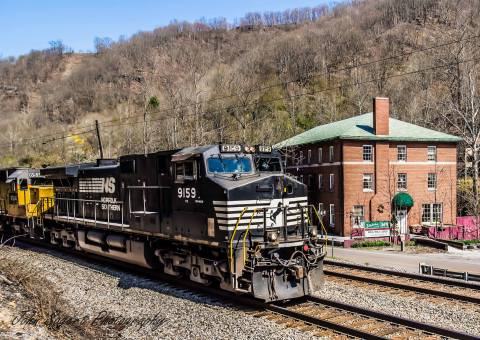 Few People Realize How Much Railroad History Is Preserved In The Small Town Of Landgraff, West Virginia