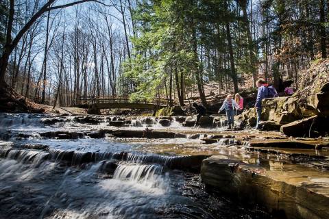 There Are More Waterfalls Than There Are Miles Along This Beautiful Hiking Trail In Ohio