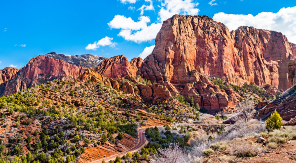 This Scenic Drive Runs Straight Through Utah’s Zion National Park, And It’s A Breathtaking Journey