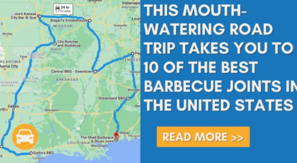 This Mouthwatering Road Trip Takes You To 10 Of The Best Barbecue Joints In The United States