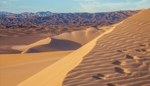 You Can Hear The Desert Singing On These Southern California Sand Dunes