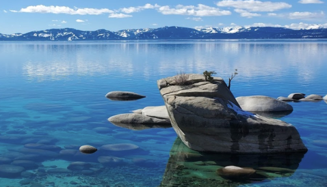You'd Never Know One Of The Most Incredible Natural Wonders In Nevada Is Hiding Along This Rocky Shore