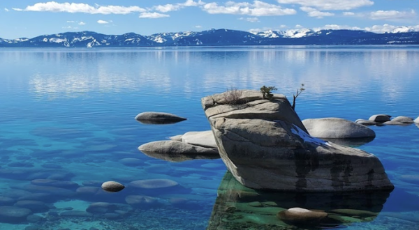 You’d Never Know One Of The Most Incredible Natural Wonders In Nevada Is Hiding Along This Rocky Shore