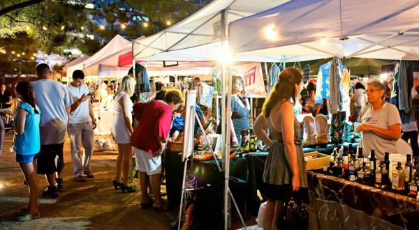 Visit Flea By Night, Texas’ Unique Nighttime Flea Market