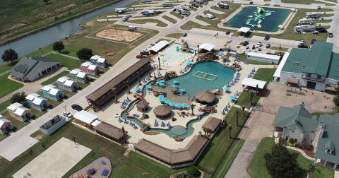 With A Waterslide, Lazy River, And Swim-Up Bar, This RV Campground In Texas Is A Dream Come True
