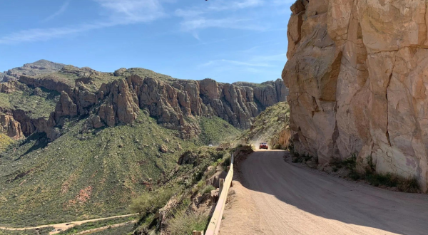 The Scenic Drive To Roosevelt Dam In Arizona Is Almost As Beautiful As The Destination Itself