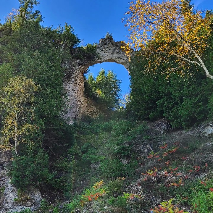 arch rock (mackinac island)