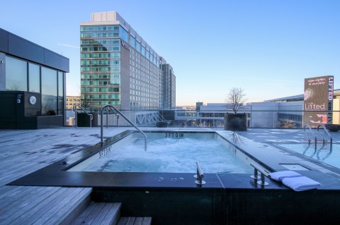 Relax Your Worries Away At This Unique Massachusetts Hotel With A Rooftop Hot Tub