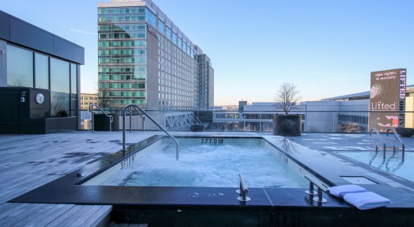 Relax Your Worries Away At This Unique Massachusetts Hotel With A Rooftop Hot Tub