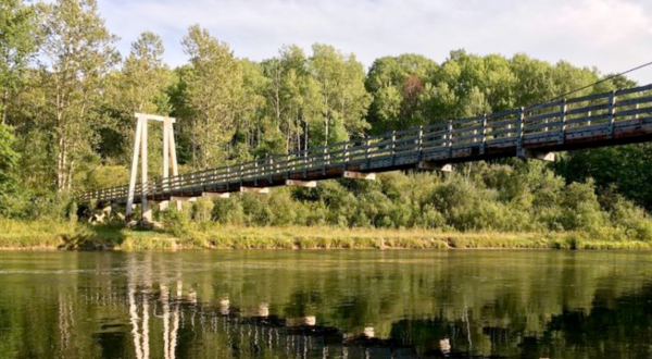 Most Michiganders Haven’t Heard Of Little Mac, The Longest Wooden Suspension Bridge In The Lower Peninsula