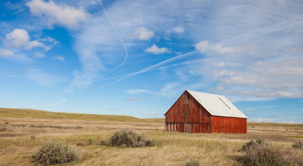 Few People Know The Real Reason Barns In Washington Are Painted Red