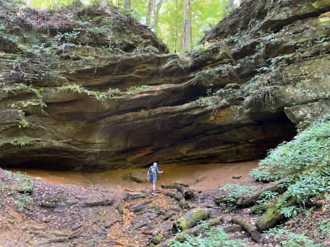 There Are More Geological Wonders Than There Are Miles Along This Beautiful Hiking Trail In Indiana